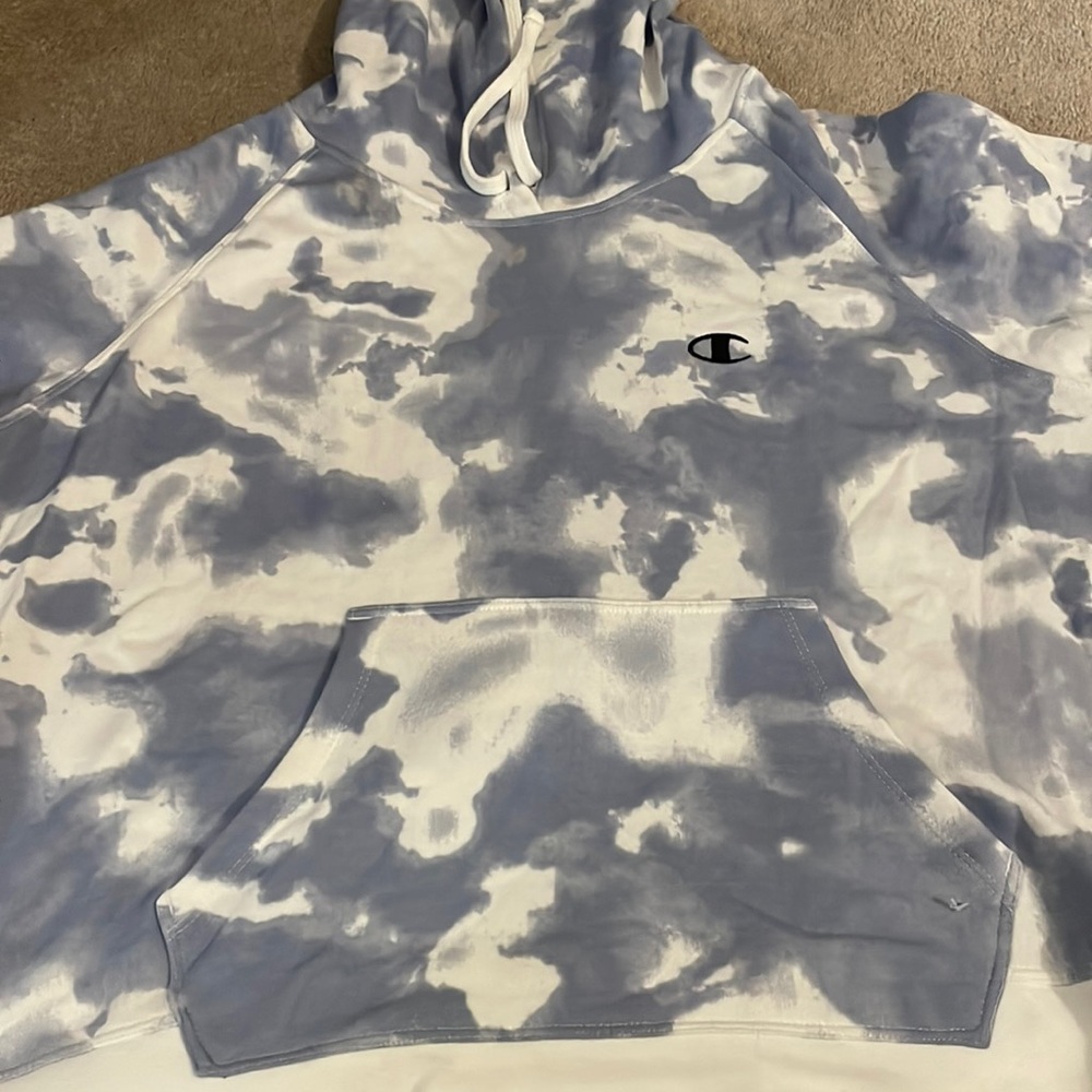 Champion tie dye sweatshirt